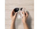 Essuie lunettes personnalisé en microfibre