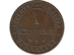 FRANCE 1 CENTIME CERES 1892 A TTB+