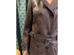 AMC 201021Veste femme cuir marron