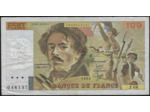 FRANCE 100 FRANCS DELACROIX 1983 SERIE J.68 TTB