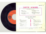 45 Tours YVETTE HORNER "LOS BOTINES" / "POEMA"