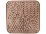 Tapis de léchage carré pour chien et chat