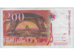 FRANCE 200 FRANCS EIFFEL 1996 ALPHABET J SUP