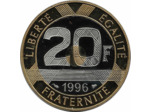 FRANCE 20 FRANCS MONT ST MICHEL 1996 BE BELLE EPREUVE