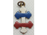 MEDAILLE - CROIX DE LORRAINE PETITE MEDAILLE EMAILLEE SUP-