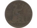 GRANDE BRETAGNE 1 PENNY VICTORIA 1869 B+