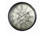 Horloge engrenages et chiffres romains 46cm