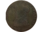 GRANDE BRETAGNE TOKEN HALFPENNY (1/2 PENNY) EARL HOWE 1795 TB+