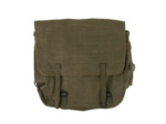 Musette militaire vintage TTA années 50 - Sacoche toile authentique