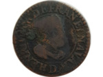 HENRI IV (1589-1610) DOUBLE TOURNOIS 1610 D (Lyon) TB+