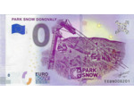 SLOVAQUIE 2019-1 PARK SNOW DONOVALY BILLET SOUVENIR 0 EURO TOURISTIQUE NEUF