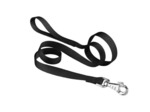 Laisse Nylon noir pour chien - 1M