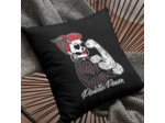 Housse de coussin "Rosie Leo" noir