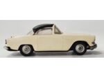 SIMCA PLEIN CIEL BLANCHE TOIT NOIR NOREV PLASTIQUE 1/43 SANS BOITE