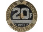 FRANCE 20 FRANCS MONT ST MICHEL 1993 BE belle epreuve