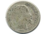 DANISH WEST INDIES 5 CENTS 1859 FREDERIK VII du DANMARK TB (W65)