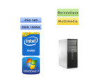 HP Compaq DC7900 - Windows 7 - C2D 2GB 160GB - Ordinateur Tour