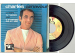 45 Tours CHARLES AZNAVOUR "LE TEMPS" / "AVEC"