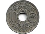 FRANCE 10 CENTIMES LINDAUER 1924 POISSY TTB