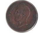 MONACO 5 CENTIMES 1837 MC TTB-