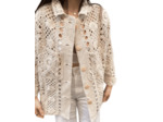 Veste en crochet Rosa