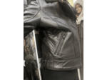 DN2424 Blouson femme doublé cuir marron
