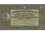 SUISSE 5 FRANCS FRANKEN 16 OCTOBRE 1947 SERIE 34Y TB+