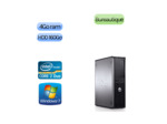 Lot de 5 x Tour Dell Faible encombrement - Windows 7 - Double Coeur 4GB 160GB - Ordinateur Tour Bureautique PC