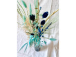 Bouquet séché en fiole ODETTE