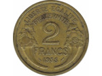 FRANCE 2 FRANCS MORLON 1935 TTB