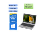 HP EliteBook 2560p - Windows 10 - i3 4Go 240Go SSD - 12.5 - Station de Travail Mobile PC