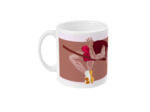 Tasse ou mug athlétisme "Saut hauteur homme" - Personnalisable