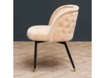 Chaise capitonnée Tramell 57x63x76cm