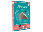 Coffret fabrication trophée licornes papier pour enfant + 1 livre