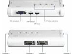 Trendnet TK-407K – Switch KVM 4 ports (USB)