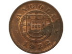 ANGOLA 5 CENTAVOS 1922 SUP- (W62) N1