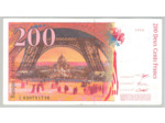 FRANCE 200 FRANCS EIFFEL 1996 Alphabet L 030791736 SUP