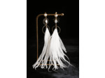 Boucles d'oreilles - Modèle Waikati blanche