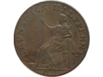 GRANDE BRETAGNE TOKEN (1/2 PENNY) BRUNSWICK HALFPENNY J. KILVINGTON 1795 TTB