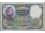 ESPAGNE 50 PESETAS 25 AVRIL 1931 TTB 489 (W82)
