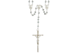 Chapelet de Mariage En 1M - Trois Coeurs Sainte Famille - Croix 11cm