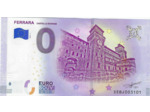 ITALIE 2019-1 FERRARA CASTELLO ESTENSE BILLET SOUVENIR 0 EURO TOURISTIQUE NEUF