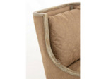 Fauteuil Caterina beige 75x85x98cm