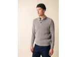 Pull col montant boutonné   Bourboule