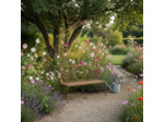 Arche avec banc fer 230x50x150cm