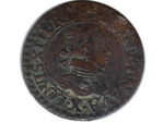 LOUIS XIII (1610-1643) DOUBLE TOURNOIS 1616 X (Amiens) B+ R3