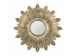 Miroir Belisama fer doré 32x32x2cm