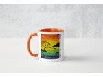 Mug imprimé avec tableau "Embrasement #2"