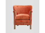 Fauteuil Turner terracotta velours 73x67x71cm
