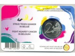 BELGIQUE 2024 2 EURO LUTTE CONTRE LE CANCER COINCARD VERSION FRANCAISE